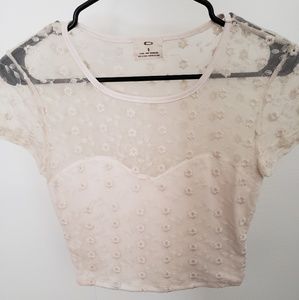 Pins and Needles Crop Top